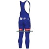 Fietsbroek Lang met Bretels 2022 Groupama-FDJ - Blauw